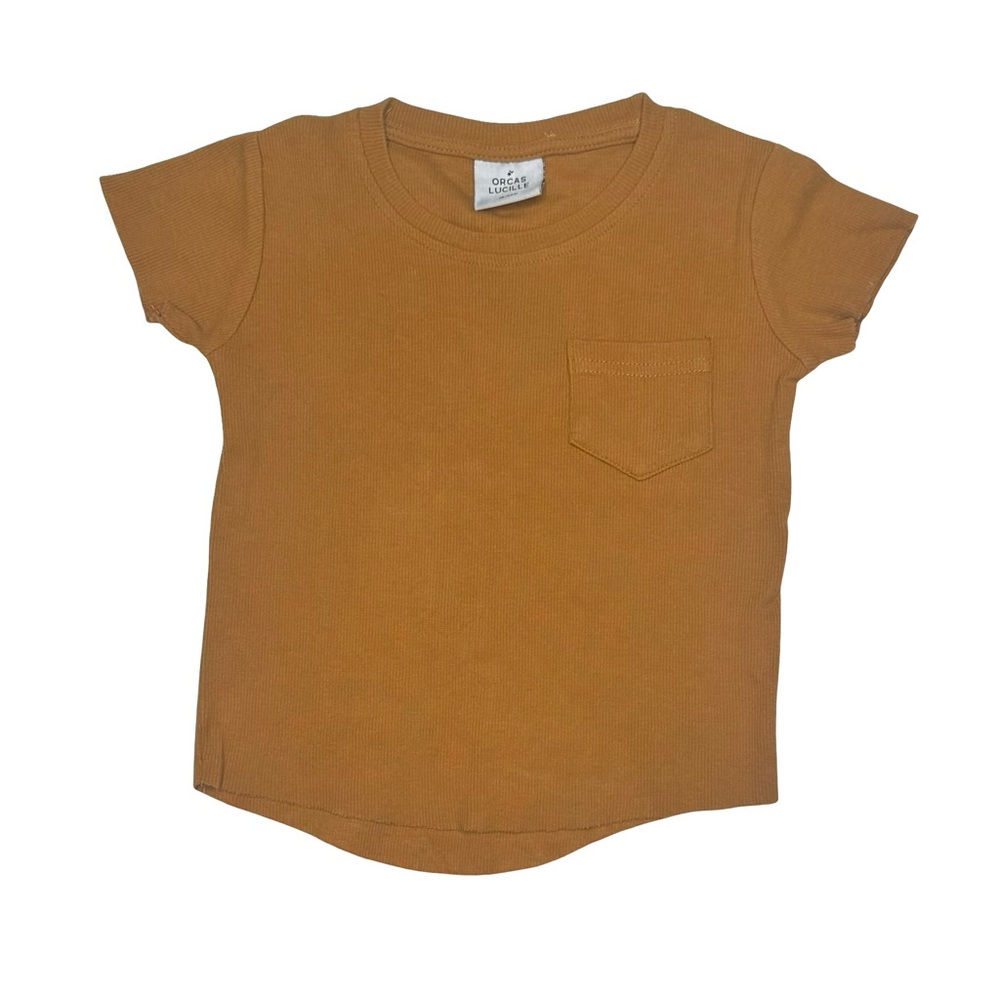 Orcas Lucille Ribbed Pocket Tee